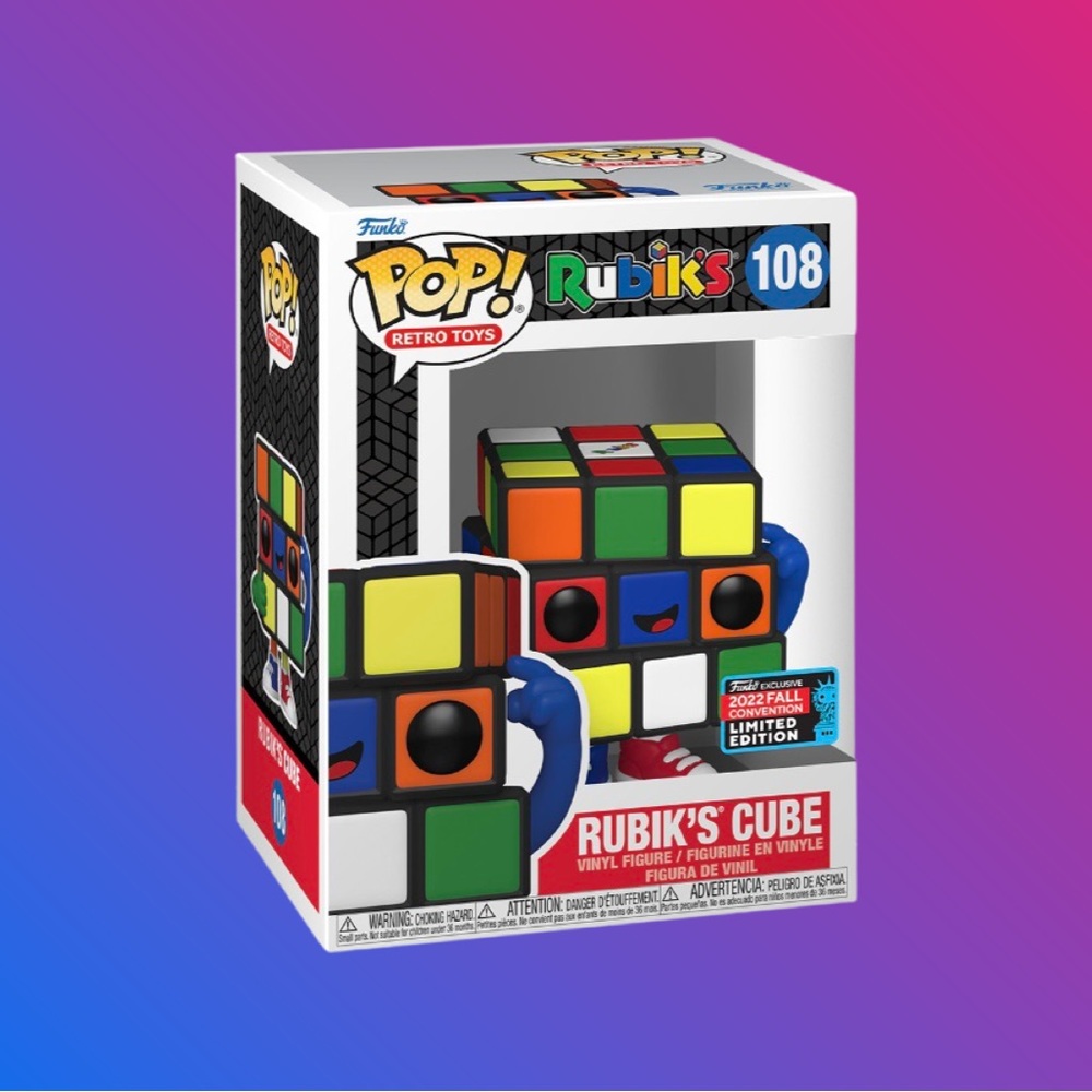Funko Pop! Rubik’s Cube - 2022 NYCC EXCLUSIVE